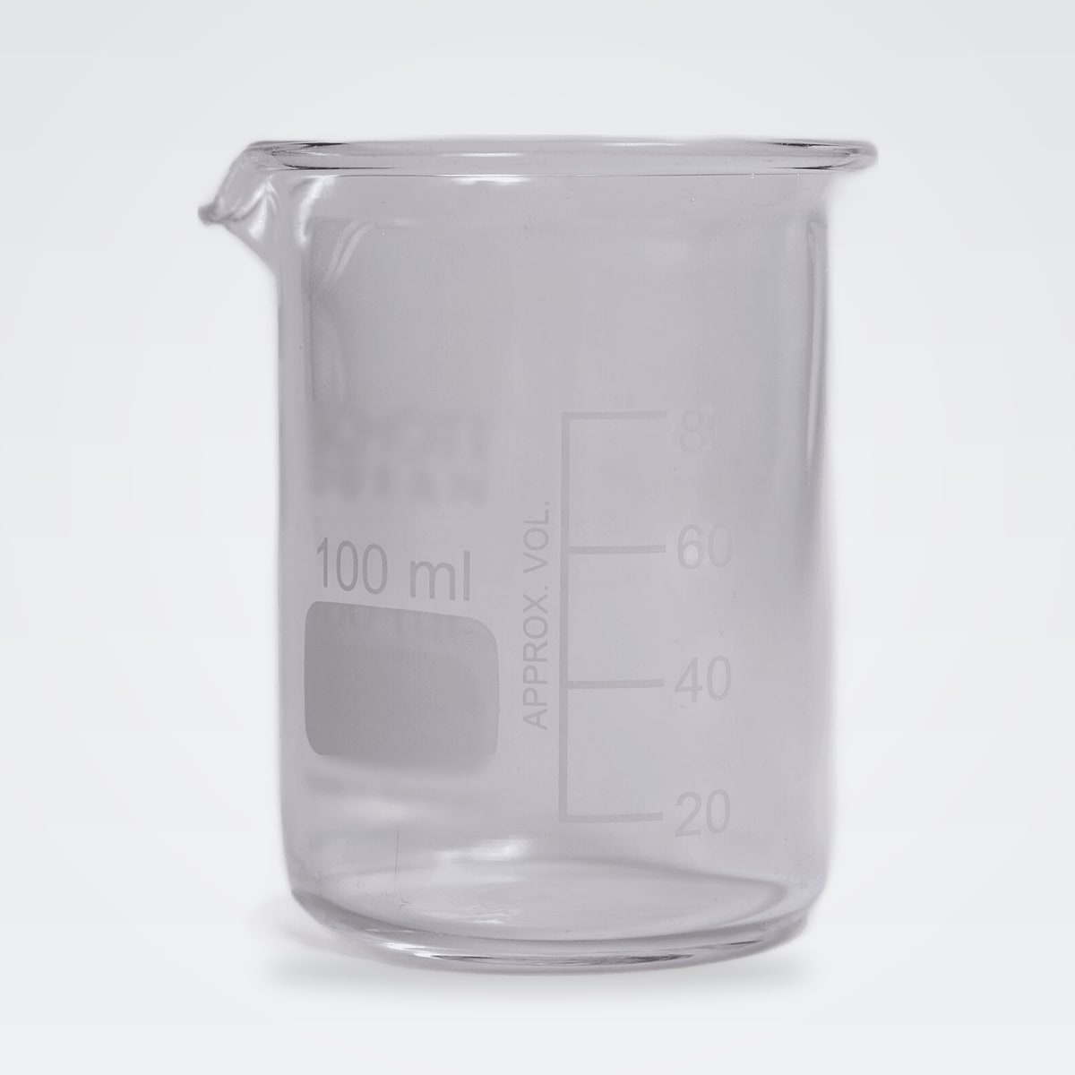 Borosilicate Glass Beaker, Low Form with Spout