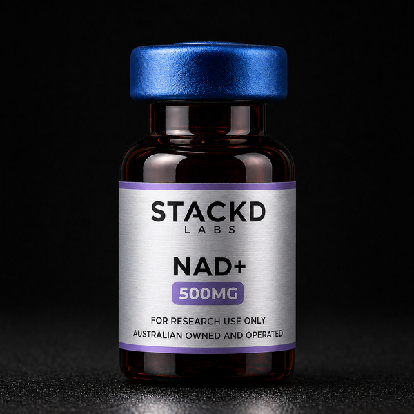 NAD+ Research Peptide (Lyophilised) | Lab Grade Supplier Australia 500mg lyophilised research peptide Australia