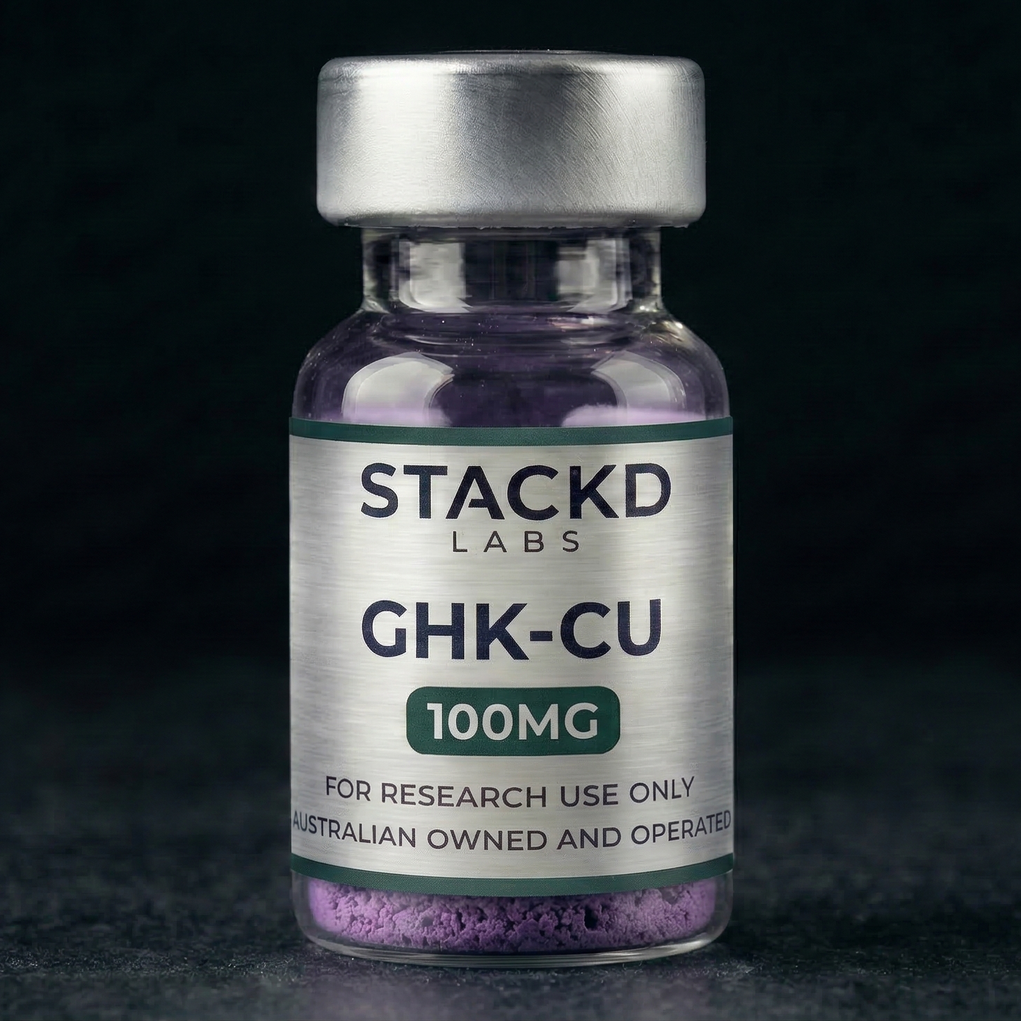 GHK-Cu 100mg Research Peptide (Lyophilised) | Lab Grade Supplier Australia lyophilised research peptide Australia