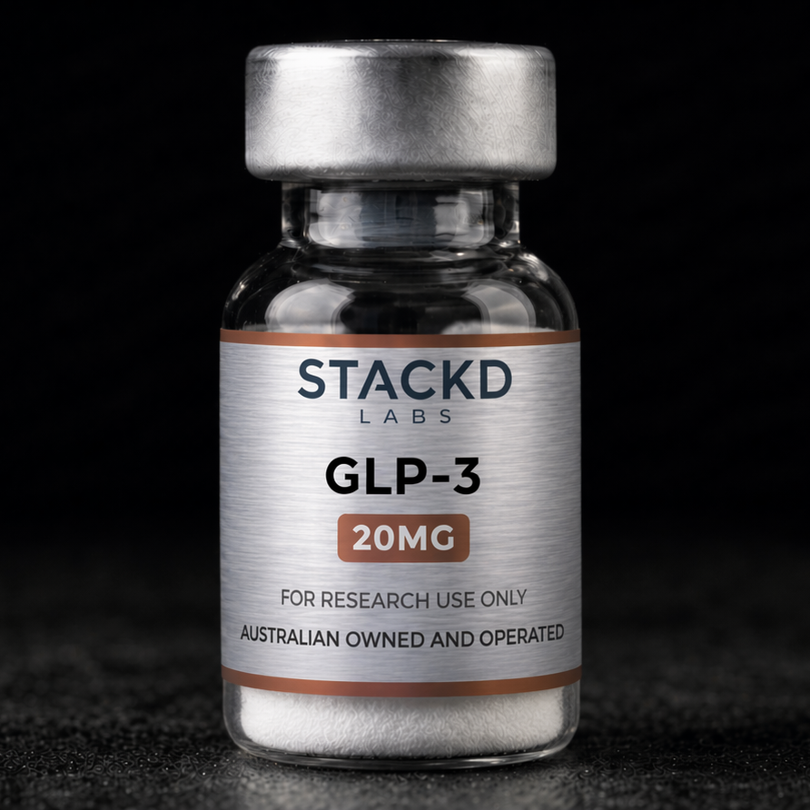 GLP-3 (Reta) Research Peptide (Lyophilised) | Lab Grade Supplier Australia lyophilised research peptide Australia