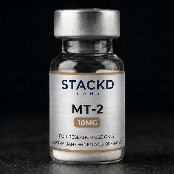 MT-2 Research Peptide Blend (Lyophilised) | Lab Grade Supplier Australia 10mg lyophilised research peptide Australia