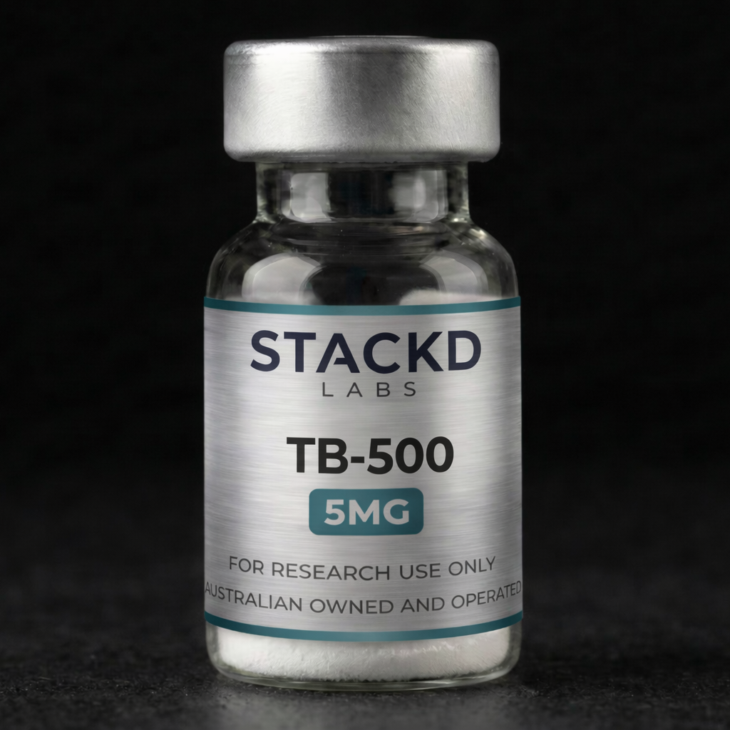 Stackd Labs | TB-500 5mg lyophilised research peptide Australia