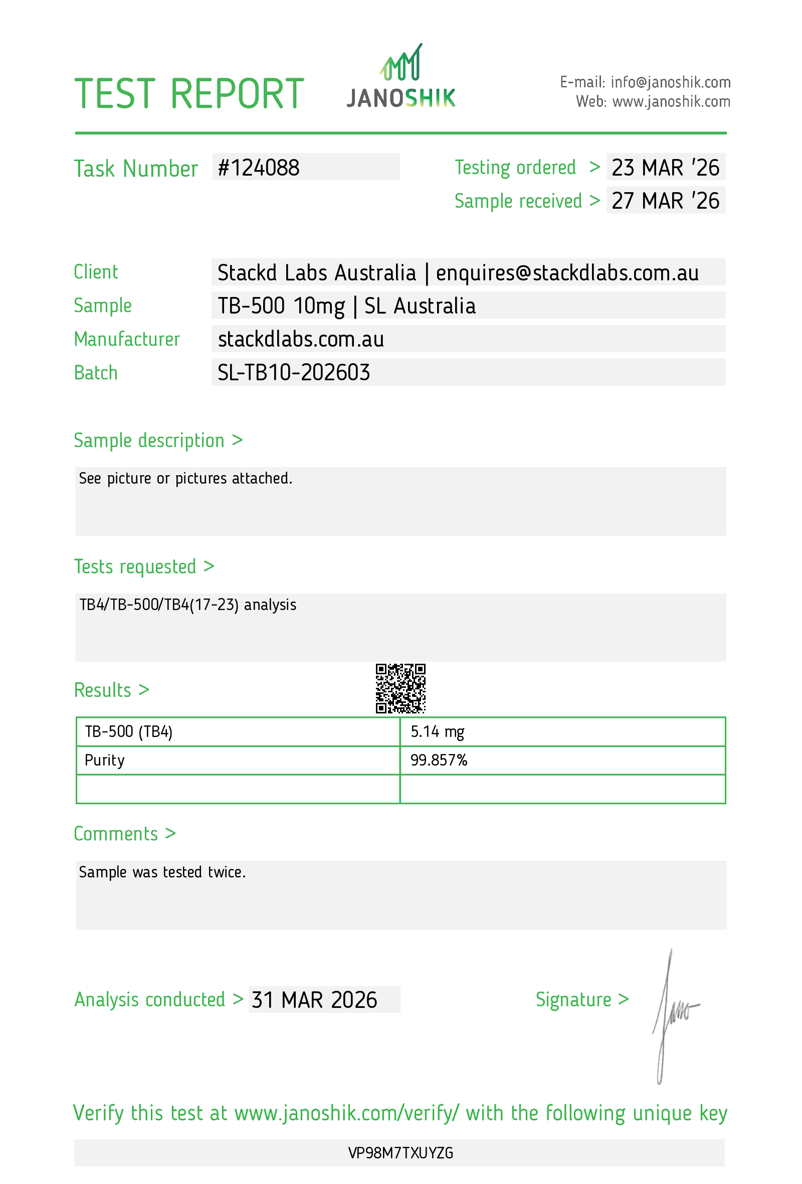 TB-500 Research Peptide (Lyophilised) | Lab Grade Supplier Australia lyophilised research peptide Australia
